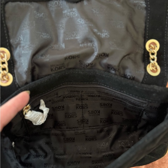 Michael Kors Jet Set Chain Small Flap Black Shoulder Bag - Picture 14 of 14